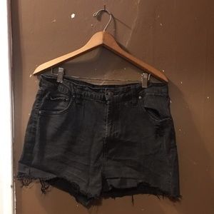 Wild Fable Black Jean Short Cutoffs
